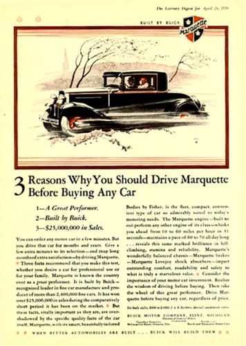 1930 Marquette Ad-14