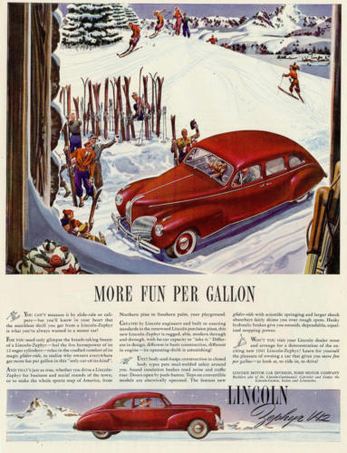 1941 Lincoln Zephyr Ad-12