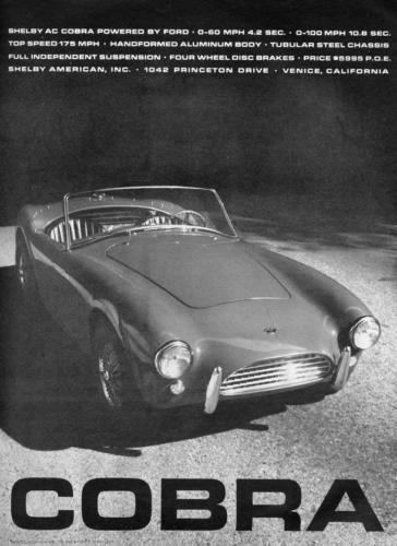 1962 Shelby Cobra Ad-01