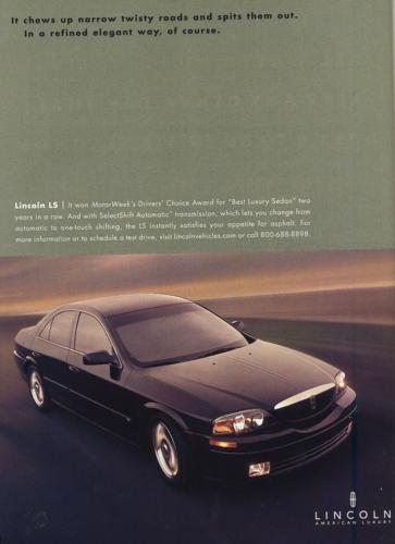 2002 Lincoln Ad-01